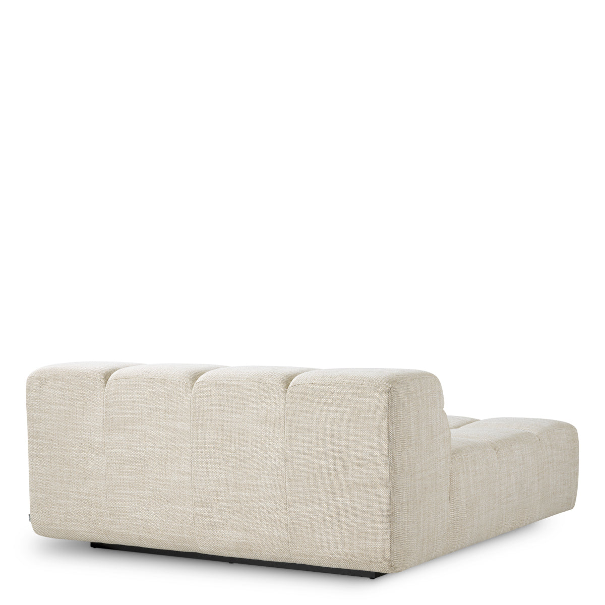 Grid-Tufted Modular Sofa Lounge Right Hunter
