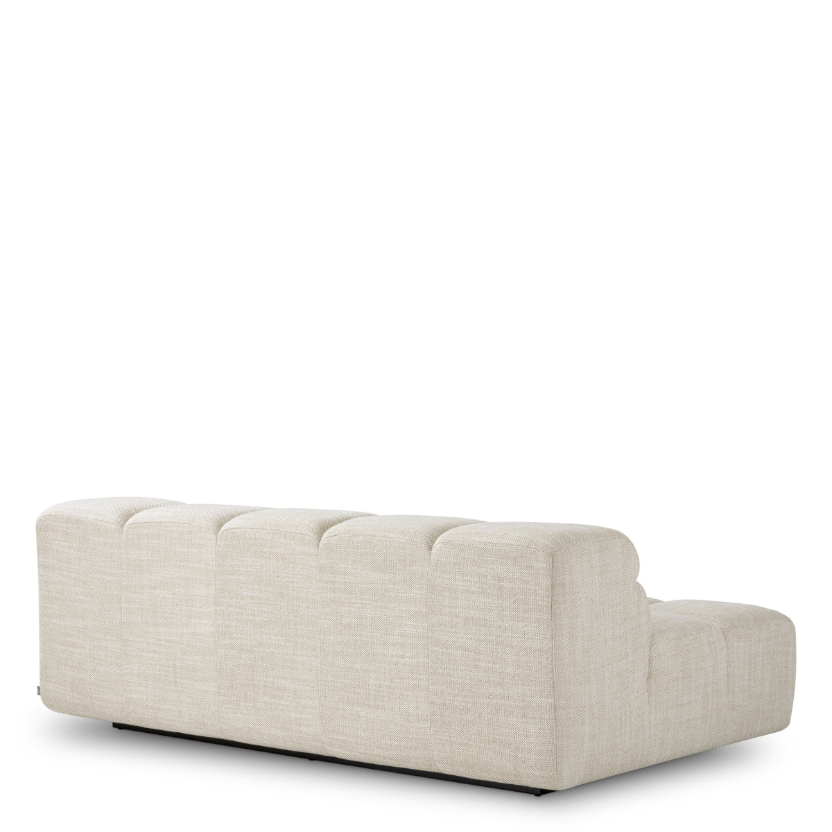 Grid-Tufted Modular Sofa Right Hunter