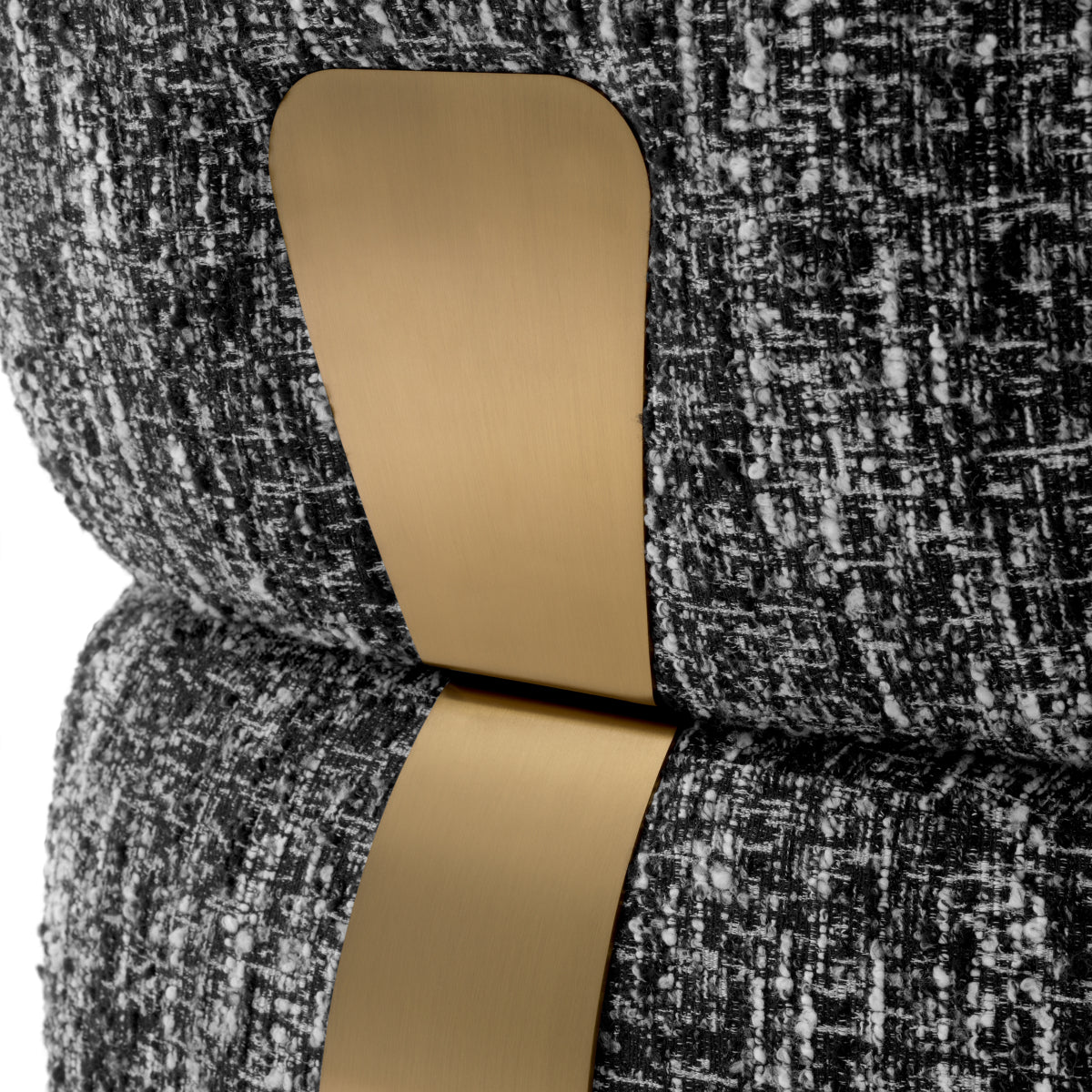 Black Boucle Lounge Chair Leon | Eichholtzmh.com