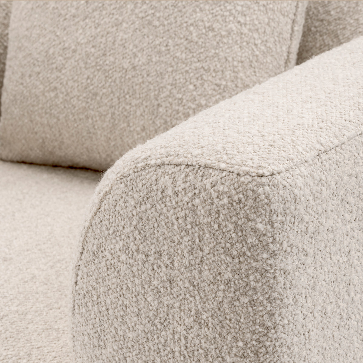 Chalk Boucle Accent Chair Brannan | Eichholtzmh.com