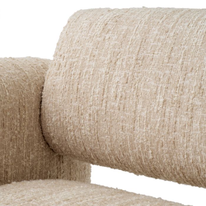 Chair Vesper bouclé sonata cream