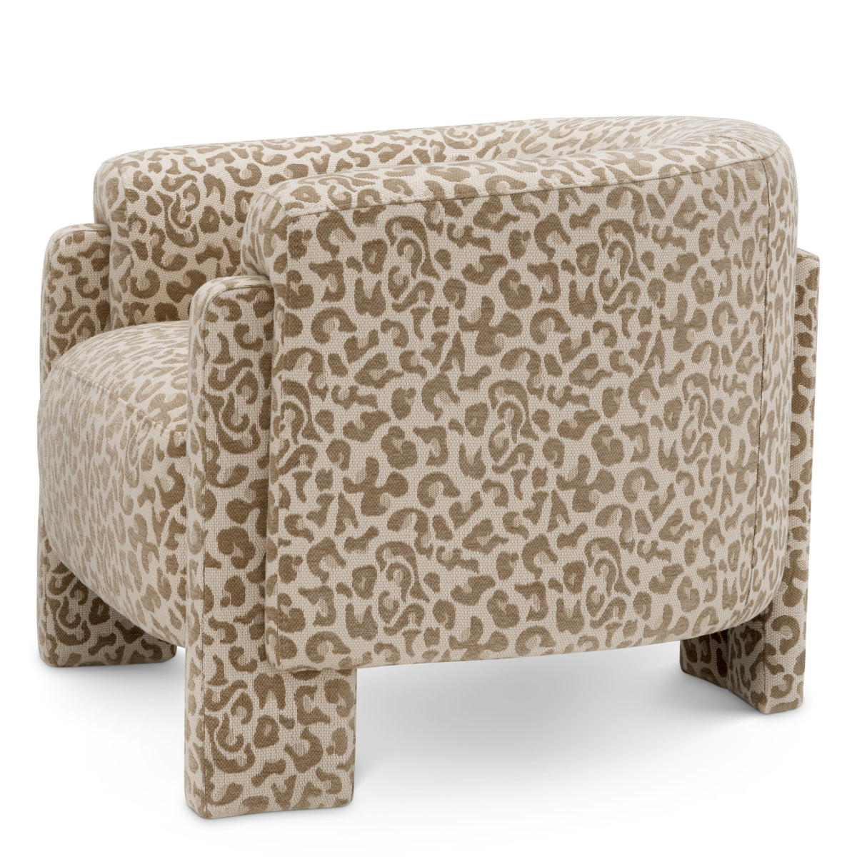 Beige Leopard Accent Chair Hazelwood | Eichholtzmh.com