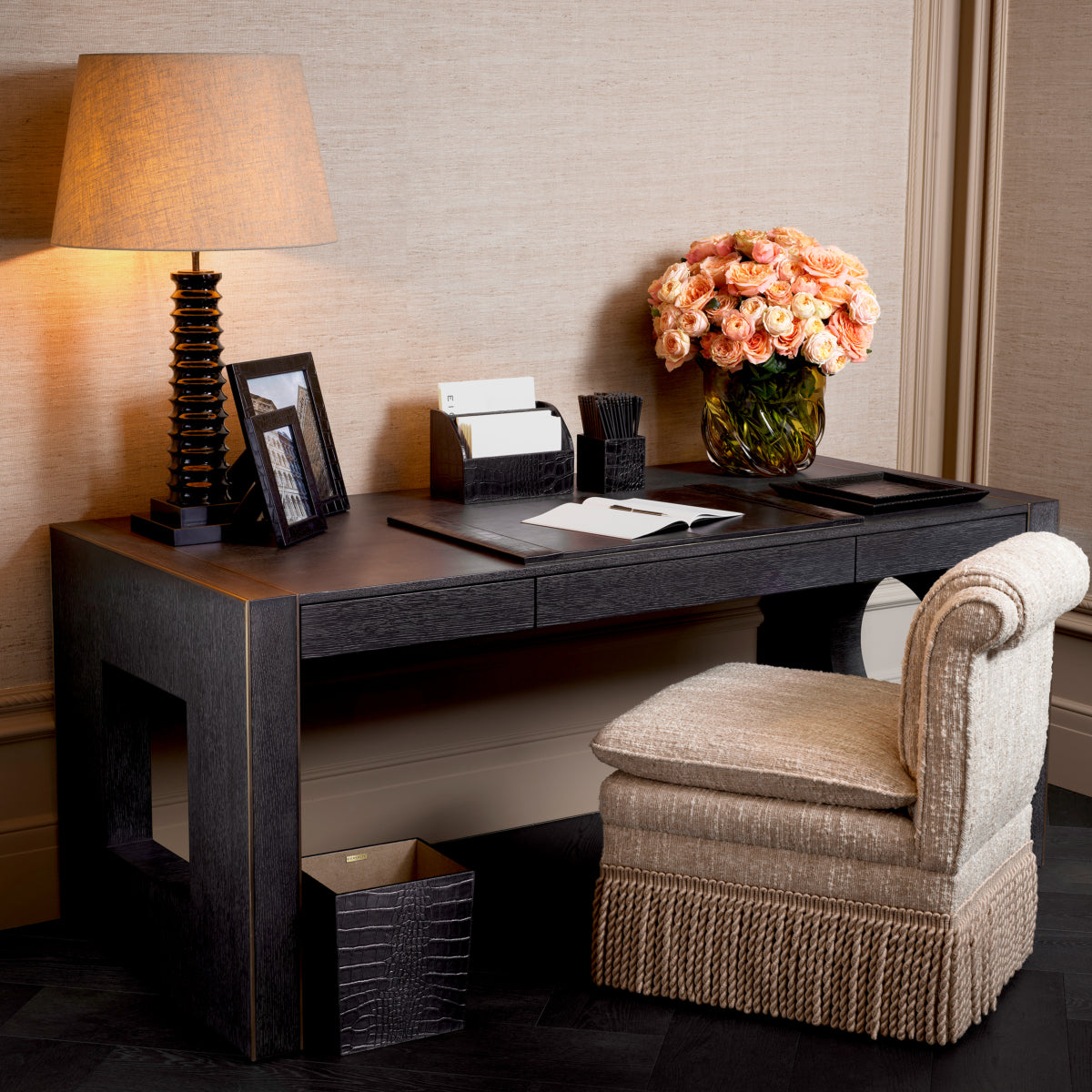 Cream Boucle Dining Chair Fairburn | Eichholtzmh.com