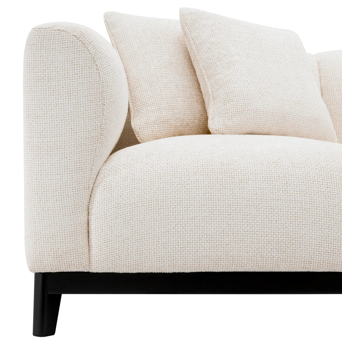 Upholstered Modular Sofa Right Corso