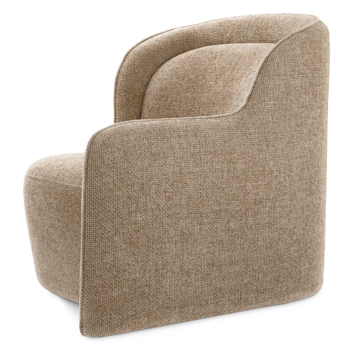 Lyssa Sand Upholstered Right Armchair Barrier