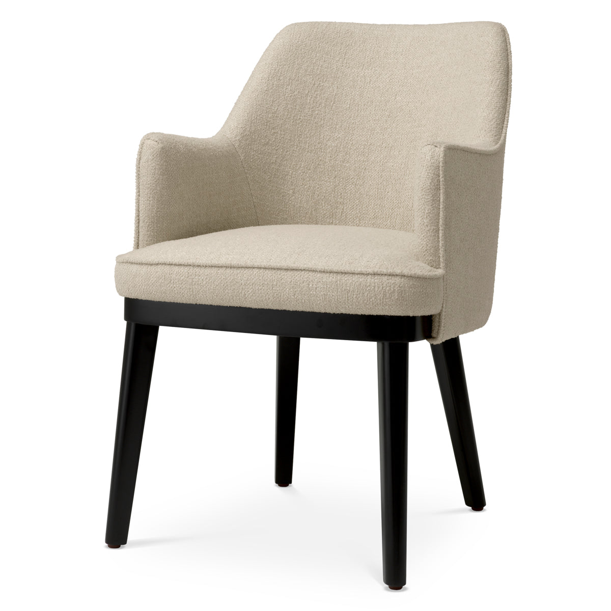 Ecru Fabric Dining Chair Lavinia | Eichholtzmh.com