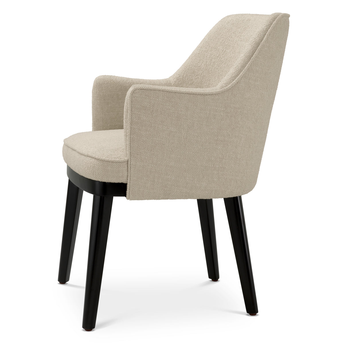 Ecru Fabric Dining Chair Lavinia | Eichholtzmh.com
