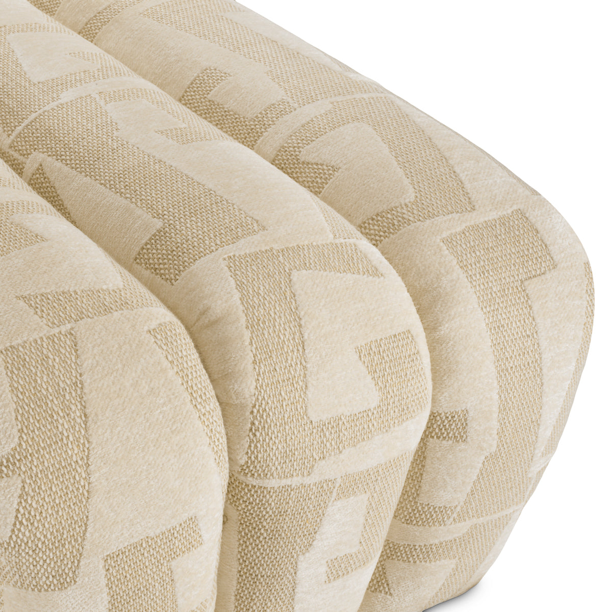 Brooklyn Sand Upholstered Bench Eastborne | Eichholtzmh.com