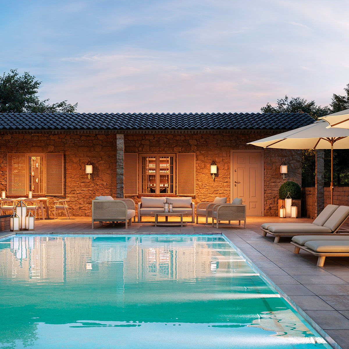 Teak Outdoor Sofa L Julian