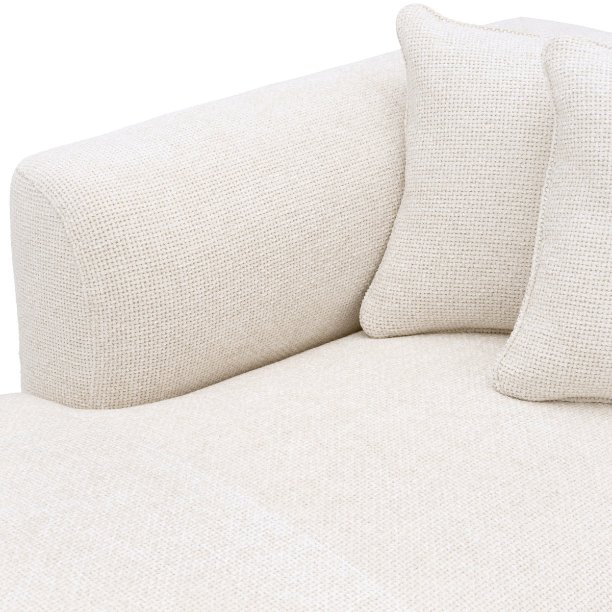 Upholstered Modular Sofa Left Corso