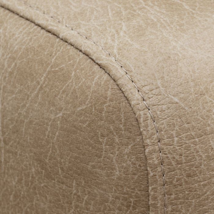 Sofa Marvella faux leather valente beige renato ecru