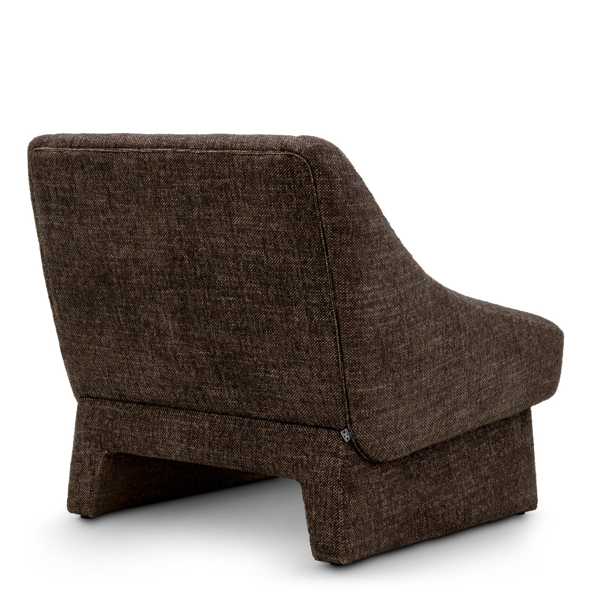 Brown Upholstered Chair Valore
