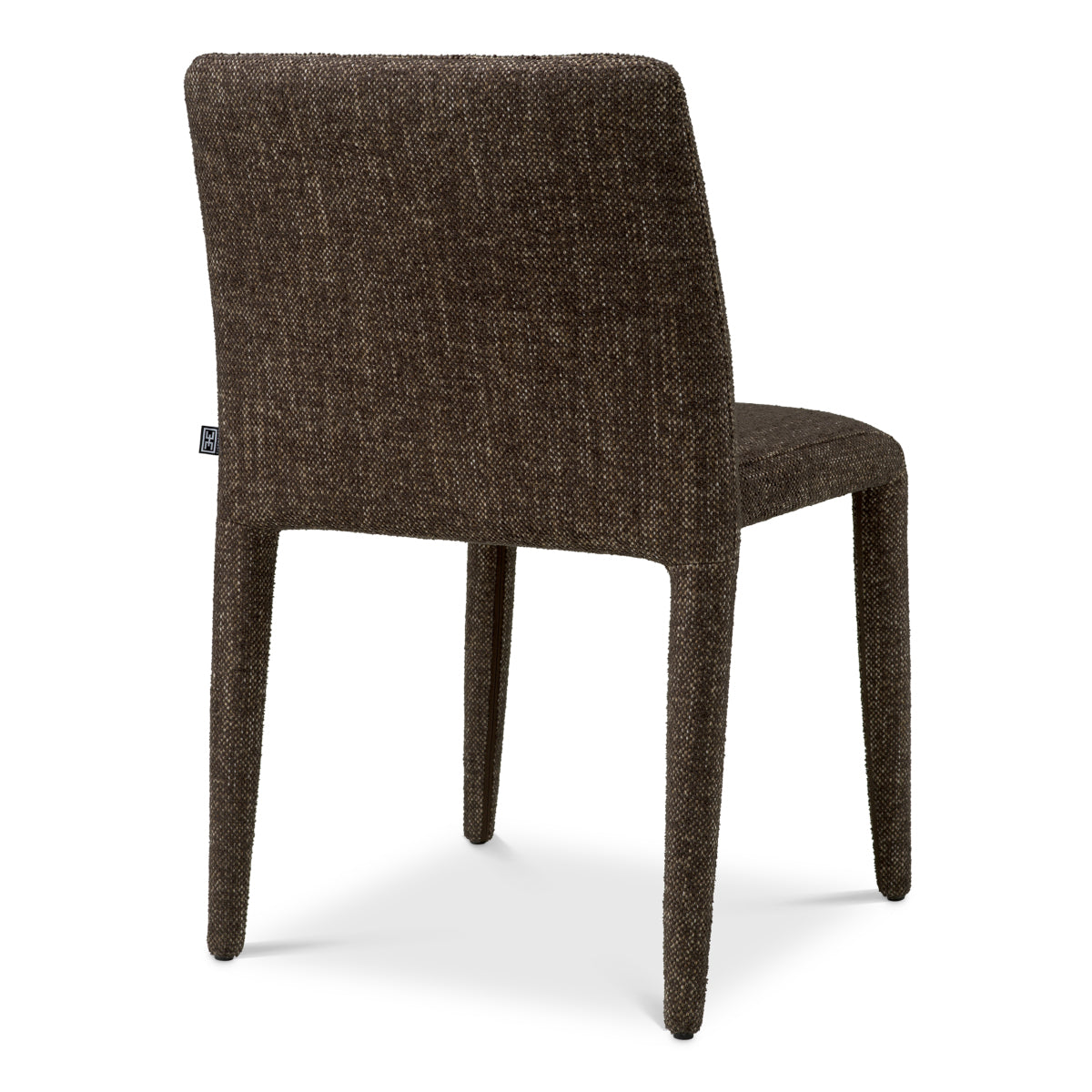 Brown Upholstered Dining Chairs (2) Leiza