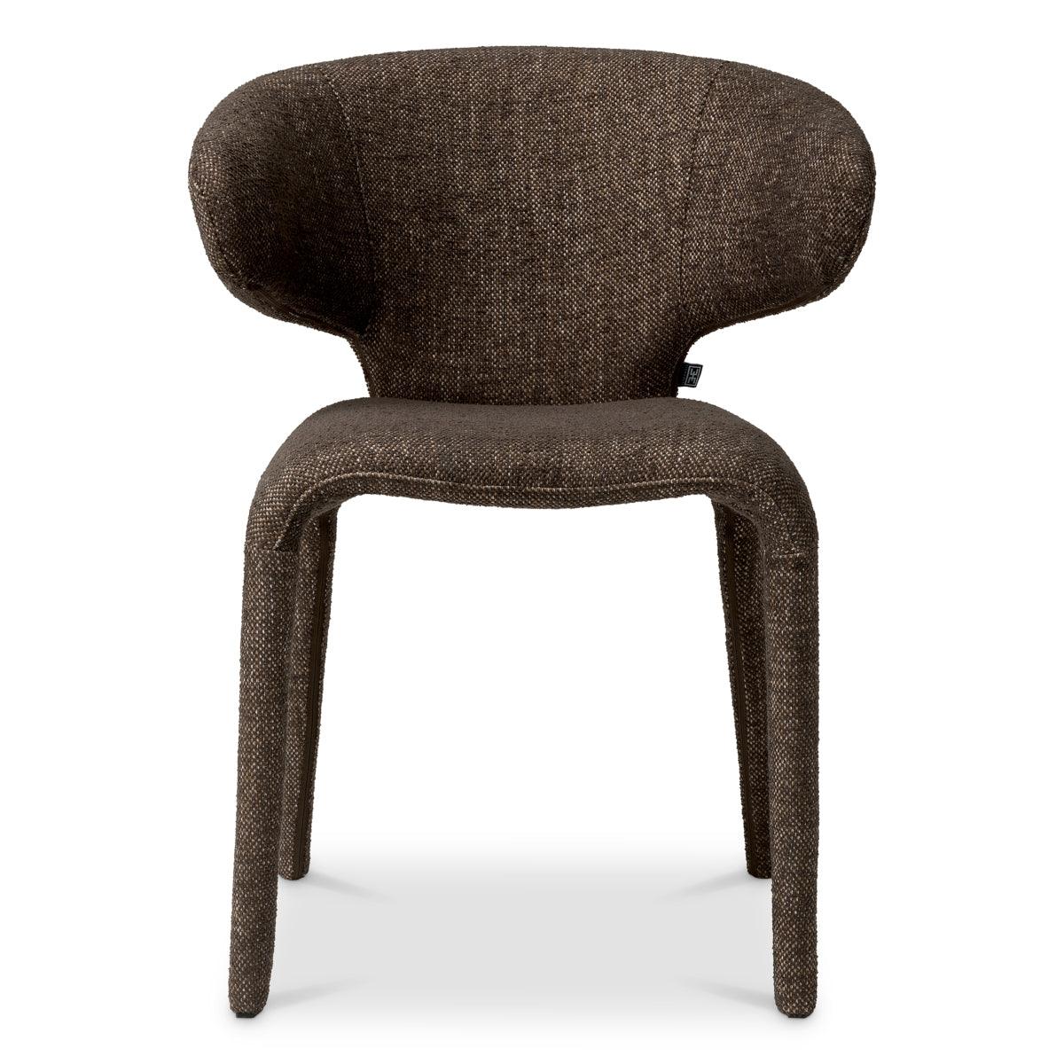 Brown Upholstered Dining Chair Josephine
