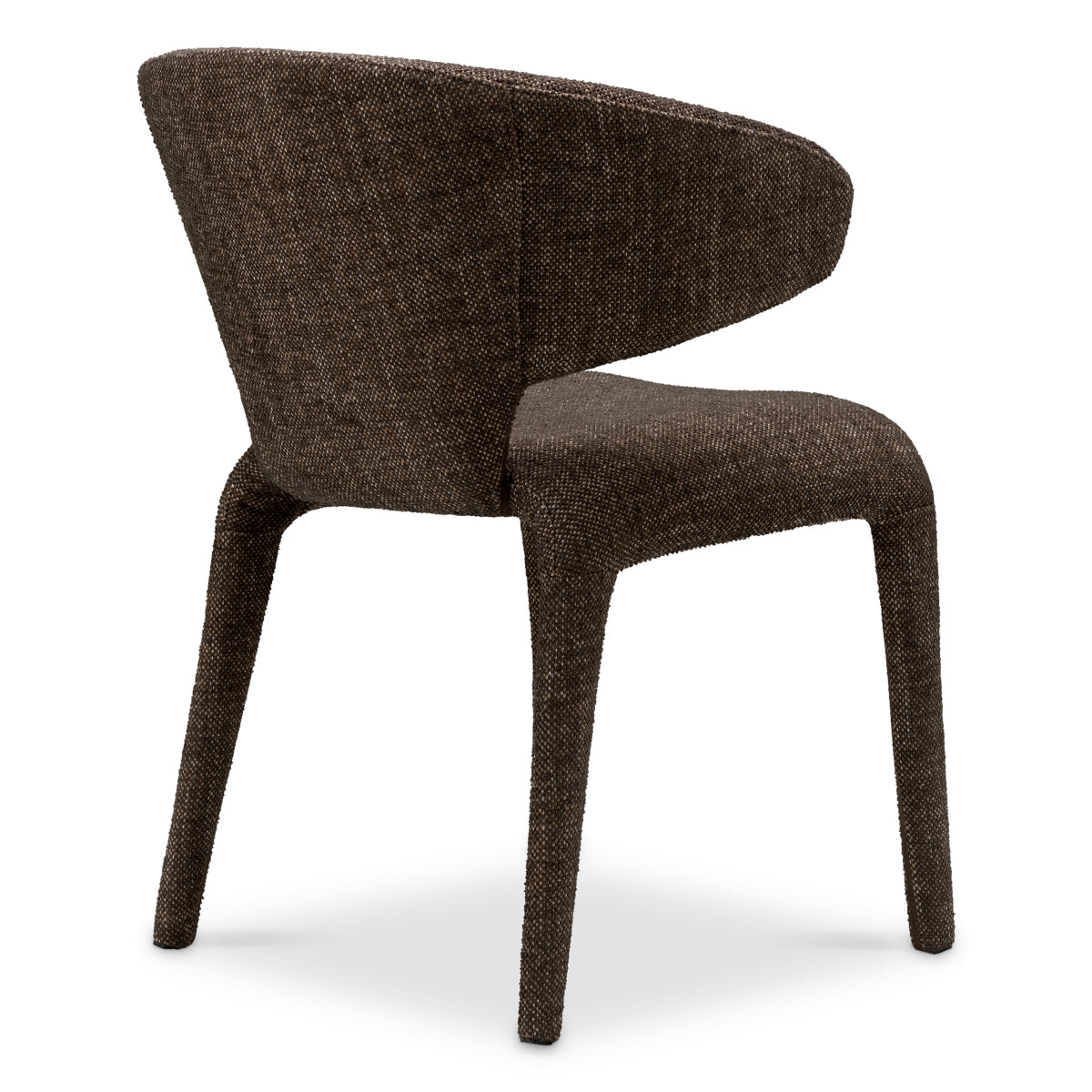 Brown Upholstered Dining Chair Josephine