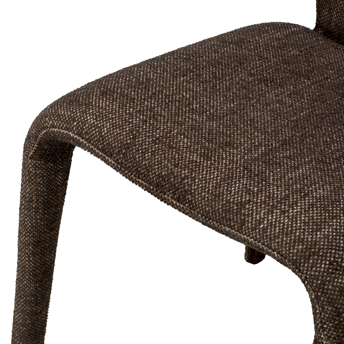 Brown Upholstered Dining Chair Josephine