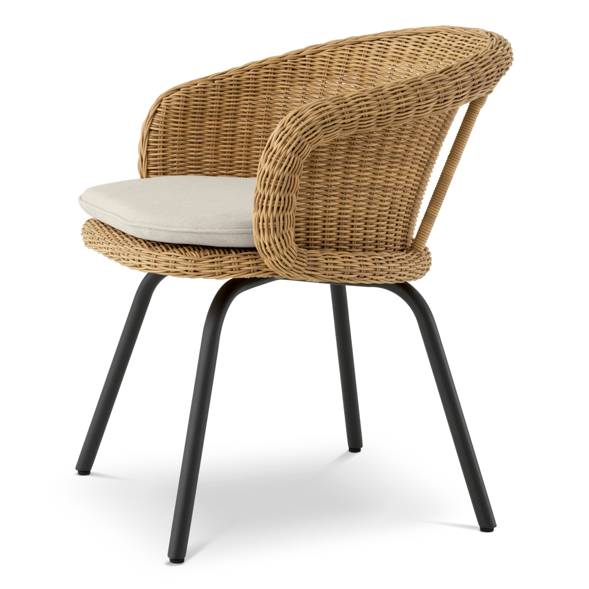 Rattan Look Outdoor Dining Chair Nolan | Eichholtzmh.com