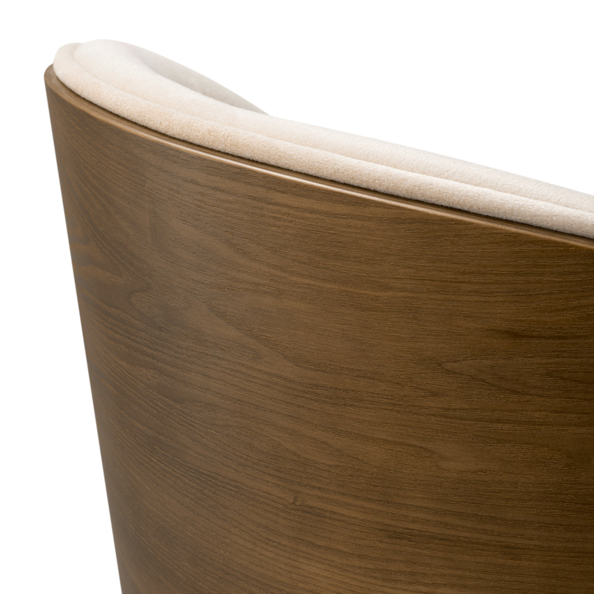Beige Fabric Bar Stool Camerota
