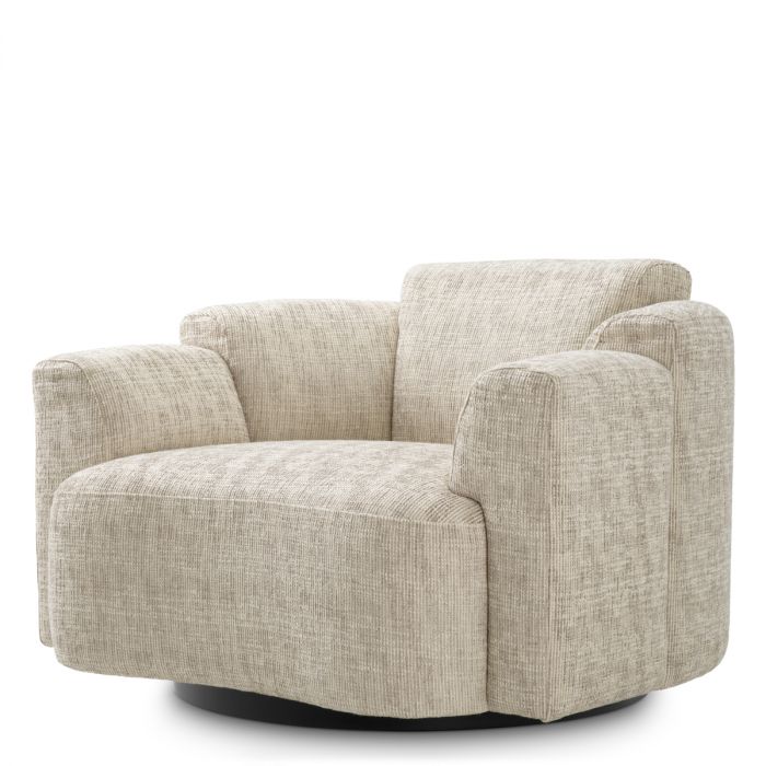 Swivel Chair Marbella creststone beige
