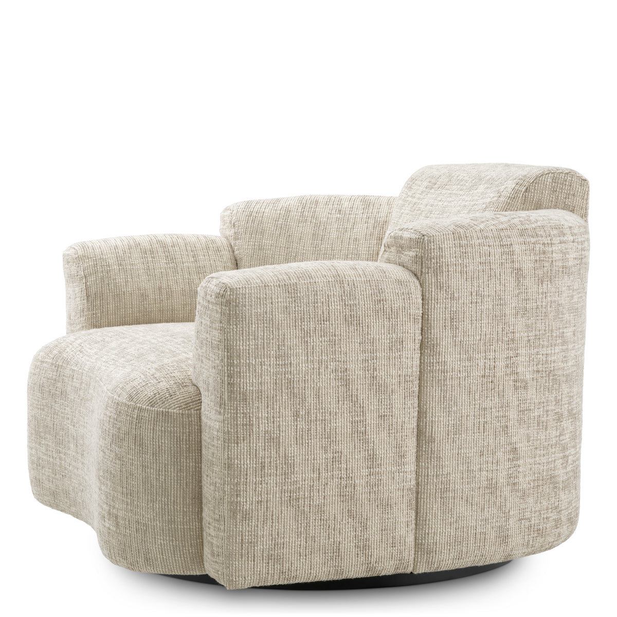 Beige Swivel Chair Marbella