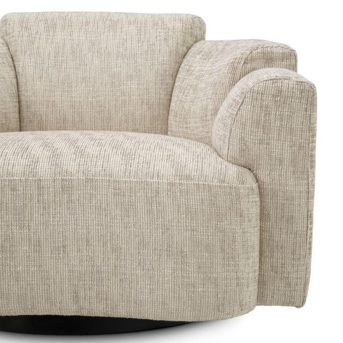 Swivel Chair Marbella creststone beige