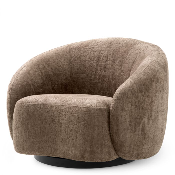 Swivel Chair Amore avelin brown