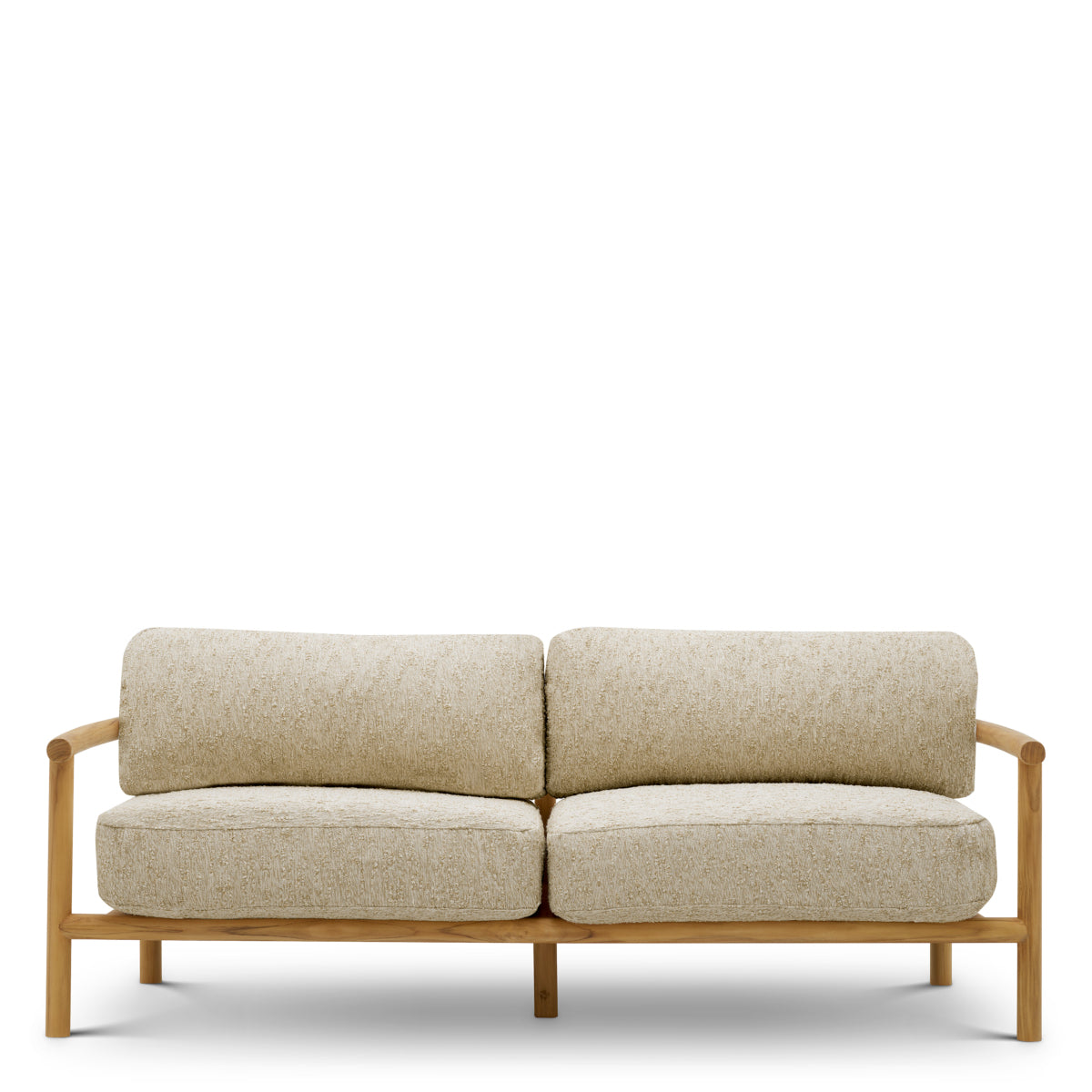 Natural Teak Outdoor Sofa Ombria | Eichholtzmh.com