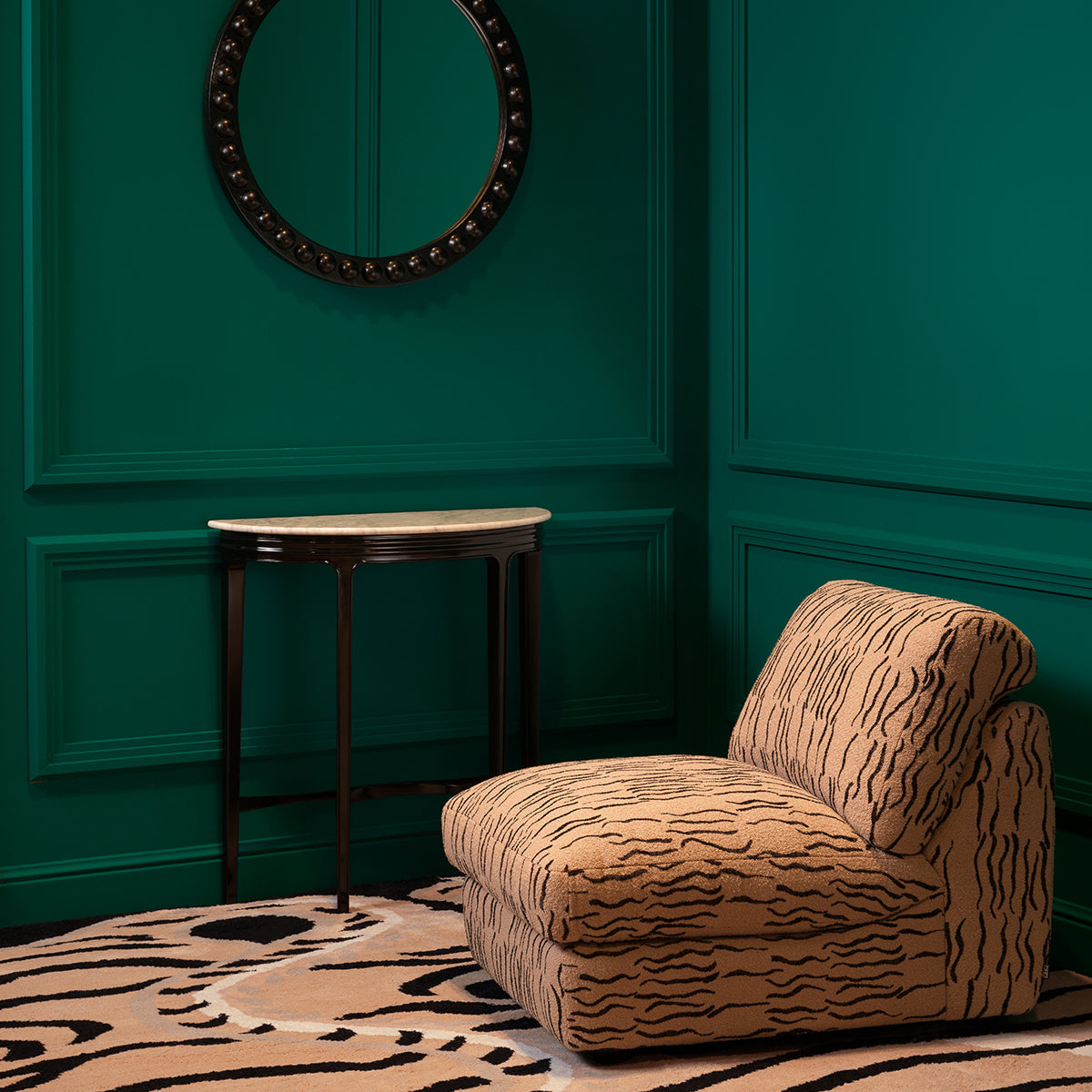 Camel Fully Upholstered Chair Alden