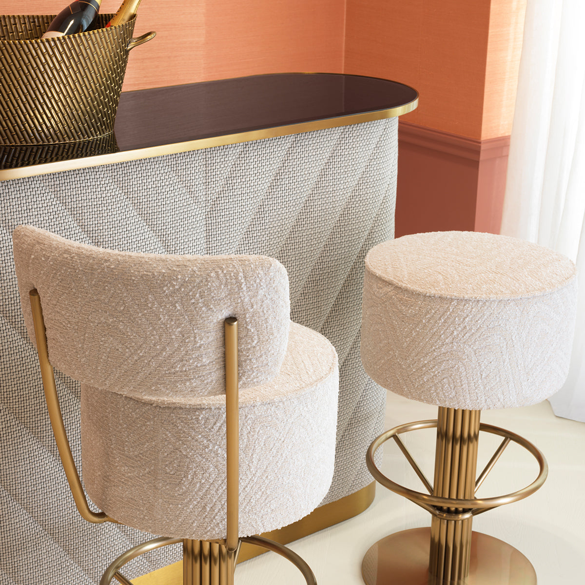 Camari Swivel Bar Stool Carleton