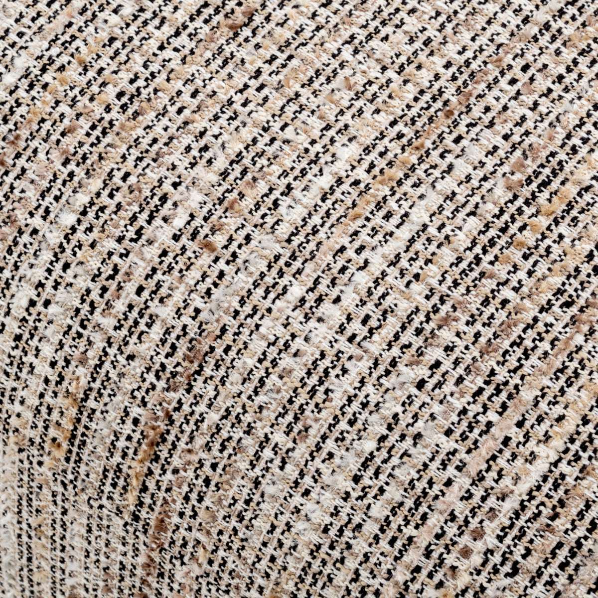 Beige Curve Upholstered Sofa Brice