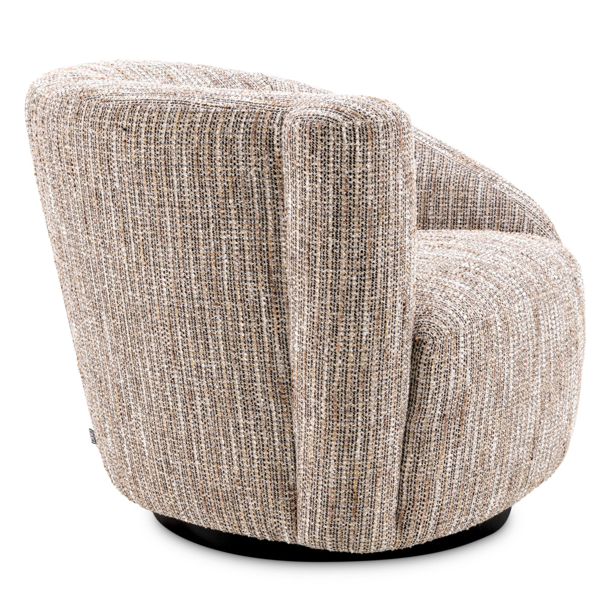 Beige Left Swivel Chair Colin