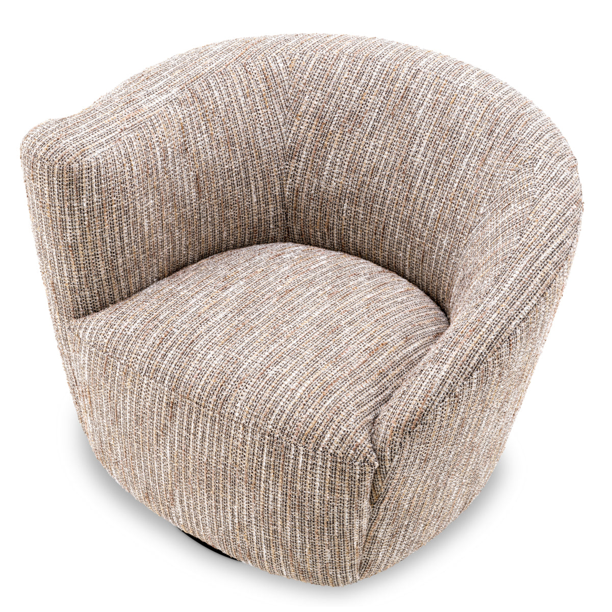 Beige Left Swivel Chair Colin