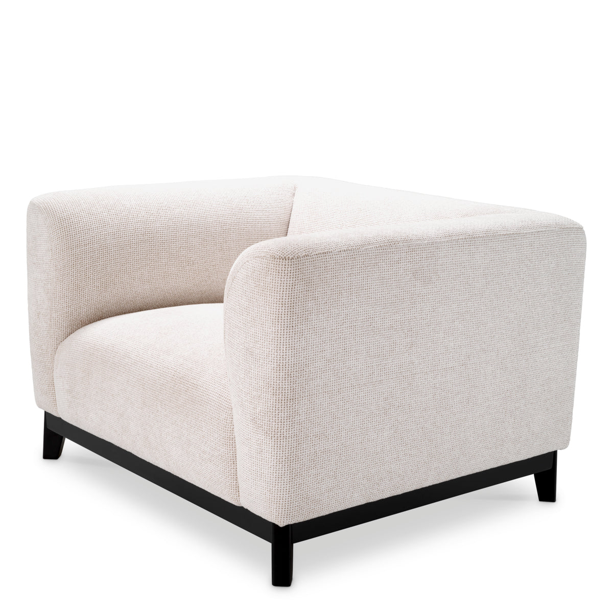 Upholstered Modern Armchair Corso