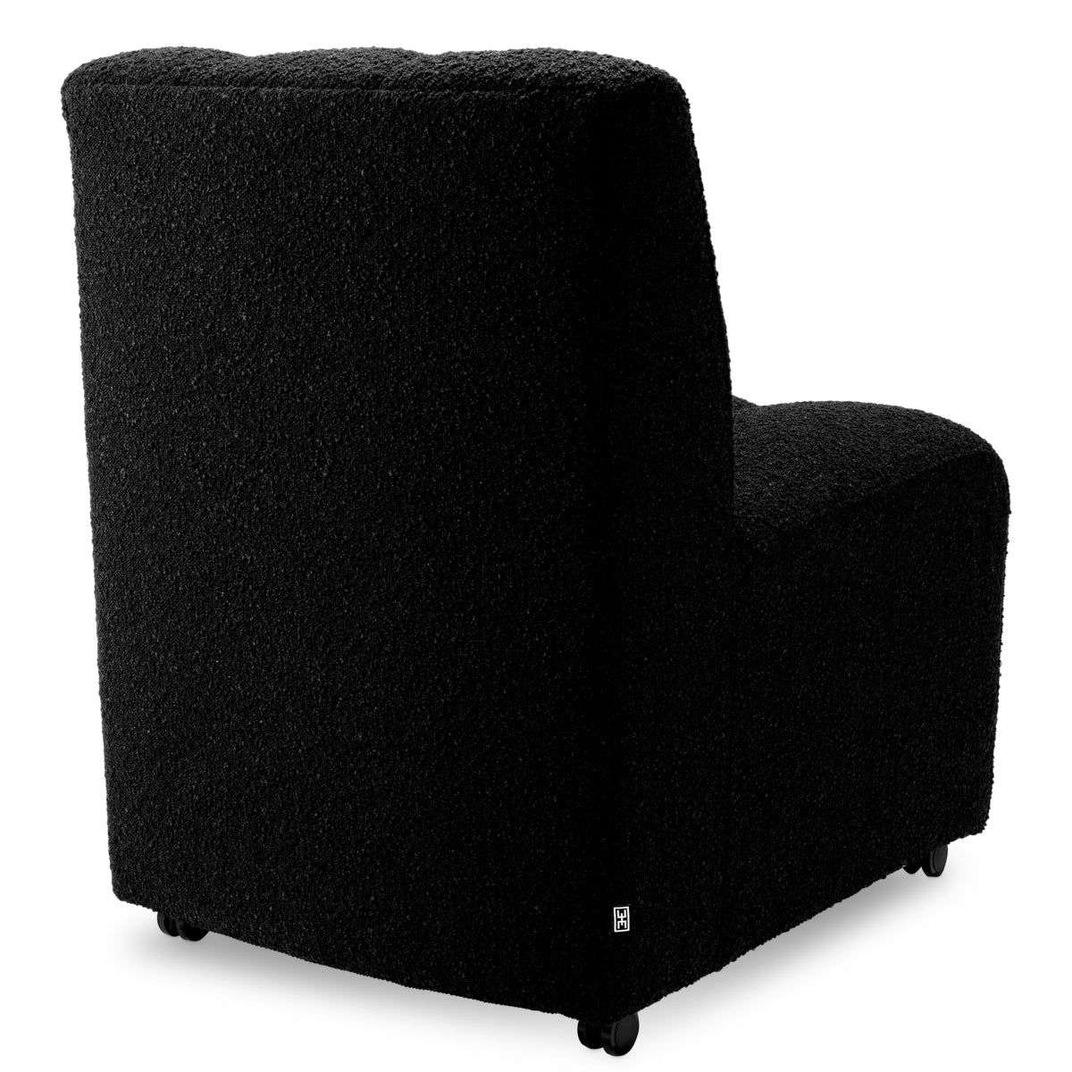 Black Channeled Dining Chair Kelly