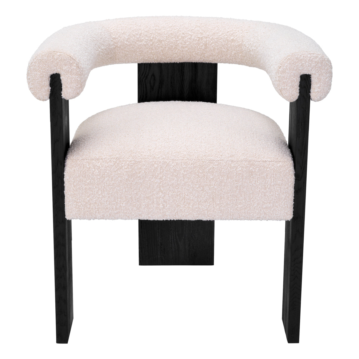 Bouclé Dining Chair Percy