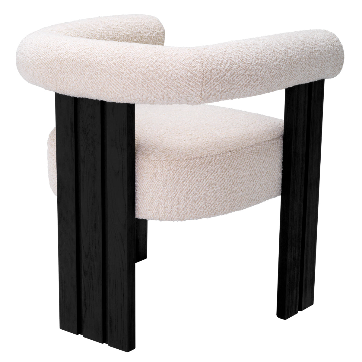Bouclé Dining Chair Percy