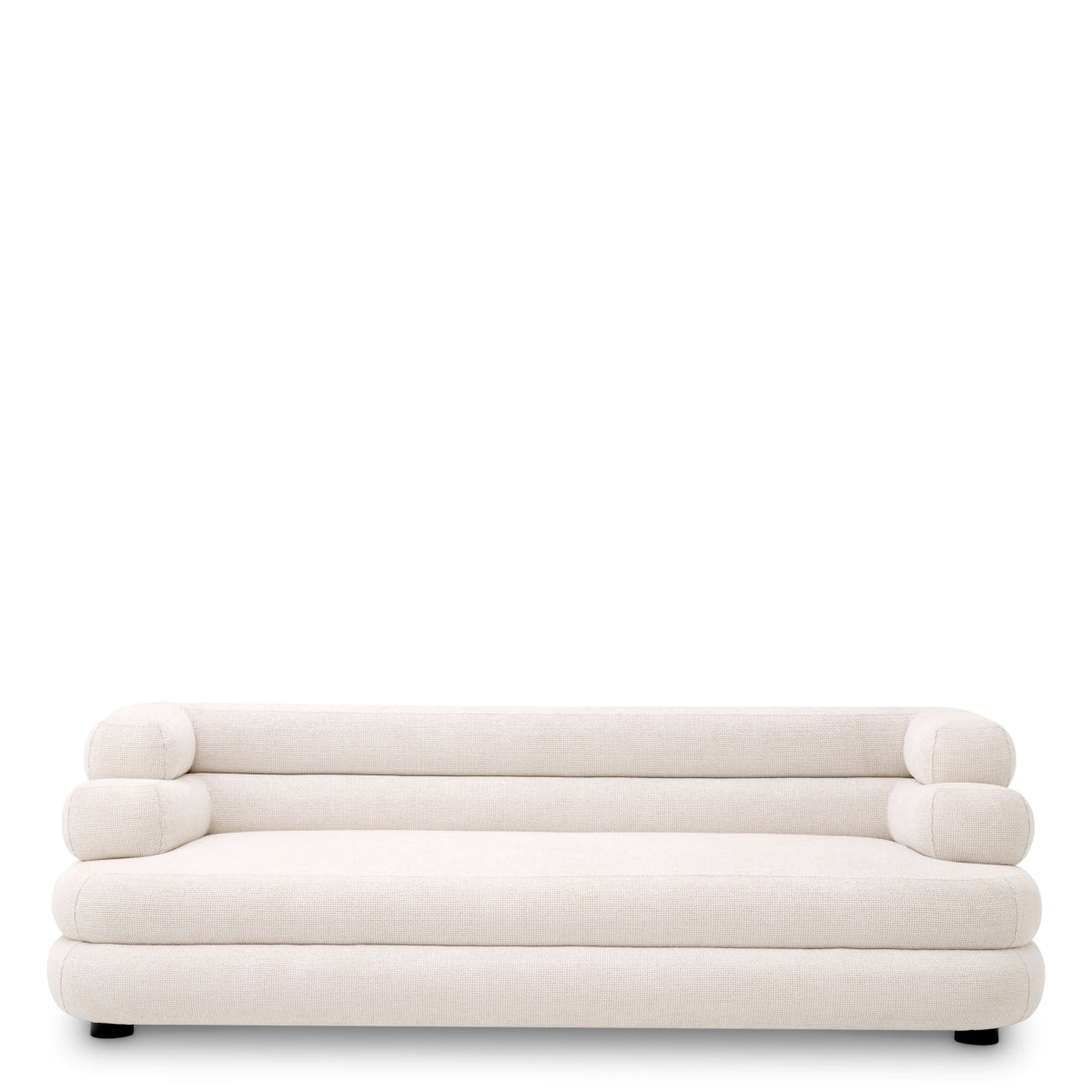 White Fabric Sofa S Malaga