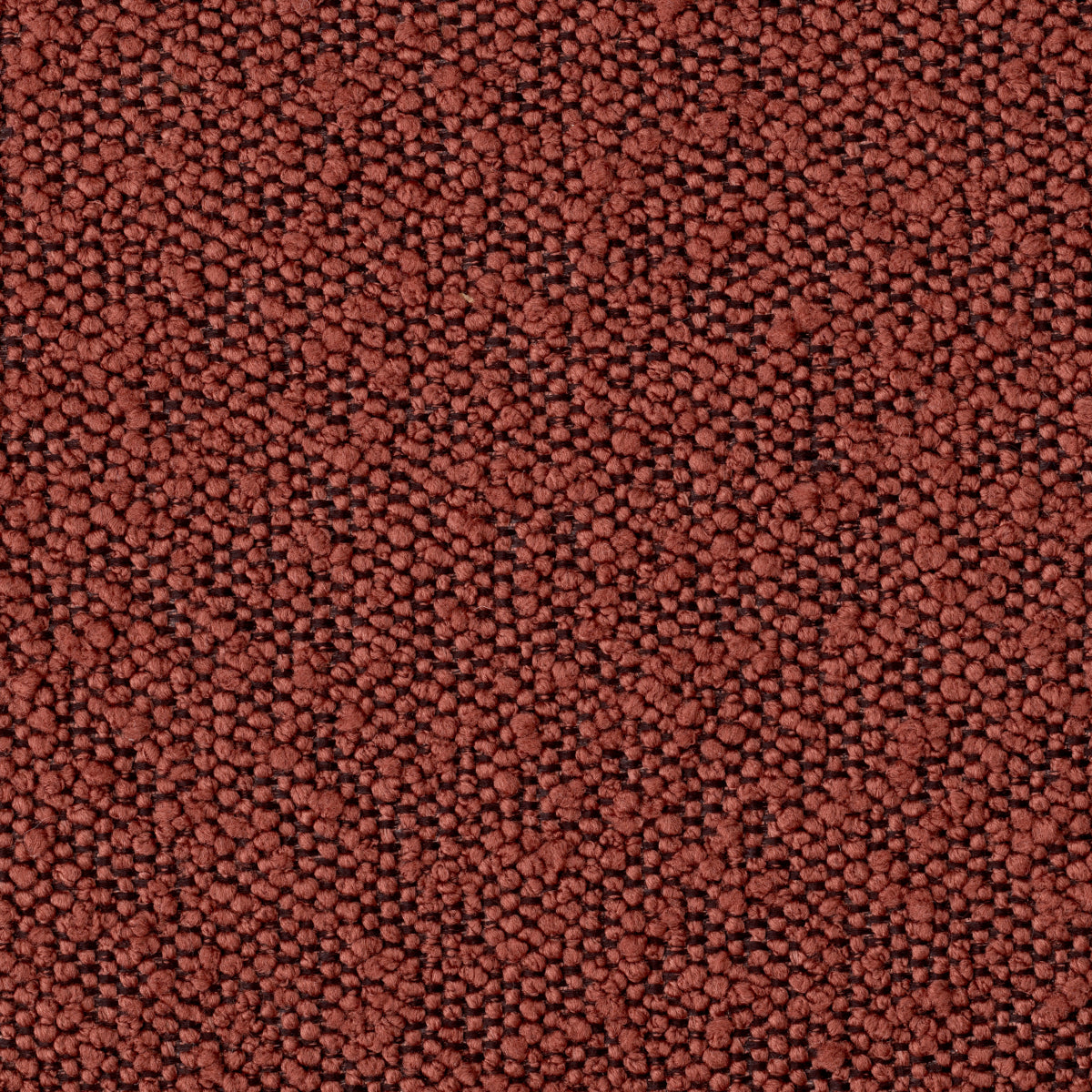 Modern Red Boucle Stool Orchanic