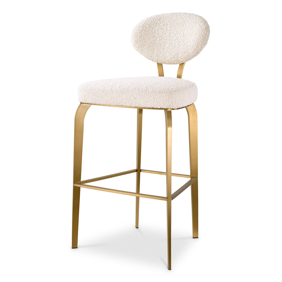 Boucle Bar Stool Dorrego | Eichholtzmh.com