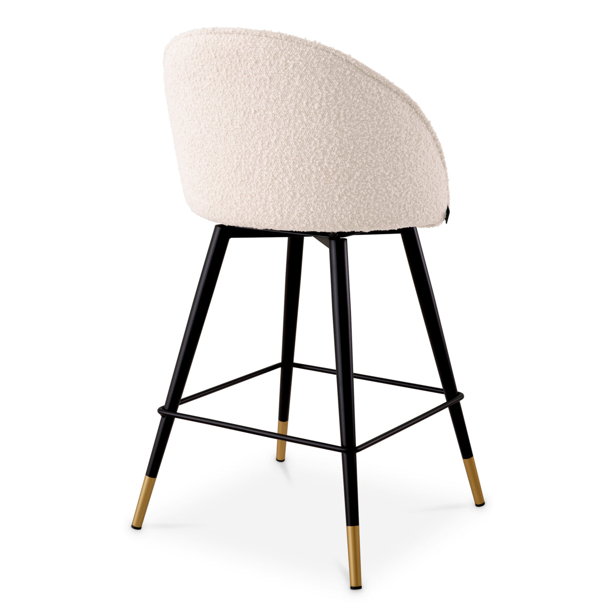 White Swivel Counter Stools (2) Cooper