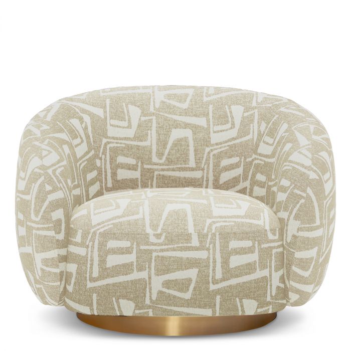 Swivel Chair Brice davenport light grey