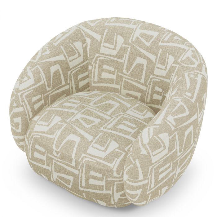 Swivel Chair Brice davenport light grey