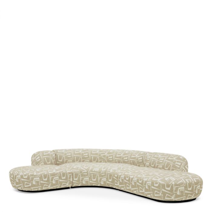 Sofa Björn L davenport light grey