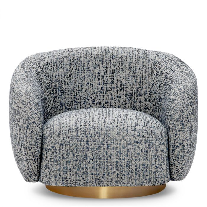 Swivel Chair Brice montclair blue