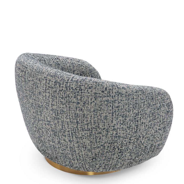 Swivel Chair Brice montclair blue