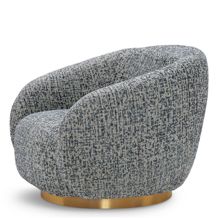 Swivel Chair Brice montclair blue