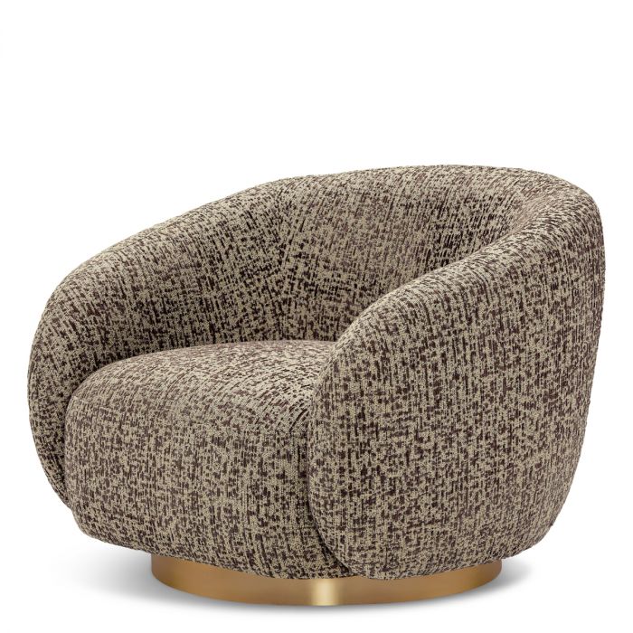 Swivel Chair Brice montclair dark brown