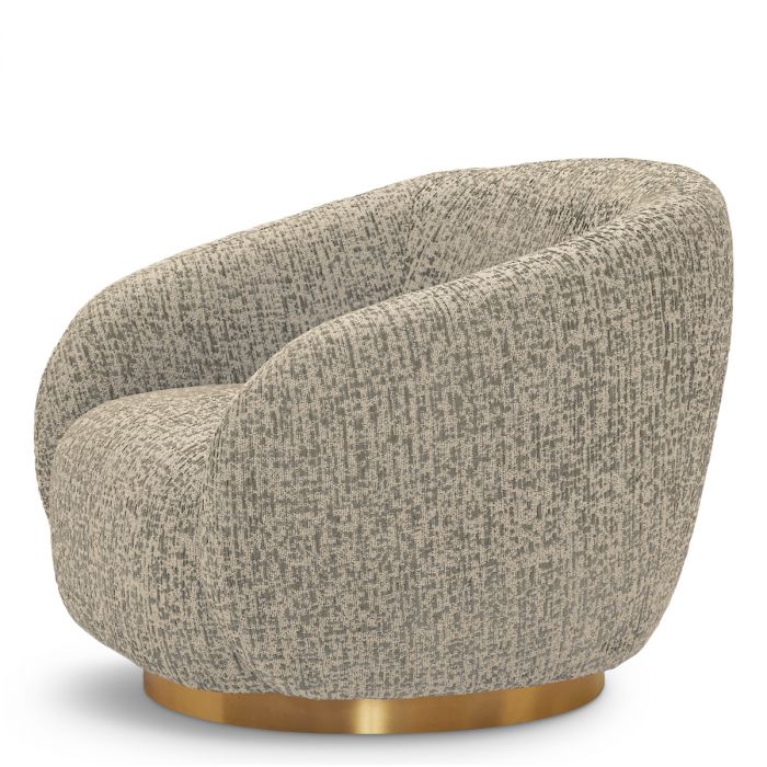 Swivel Chair Brice montclair warm grey