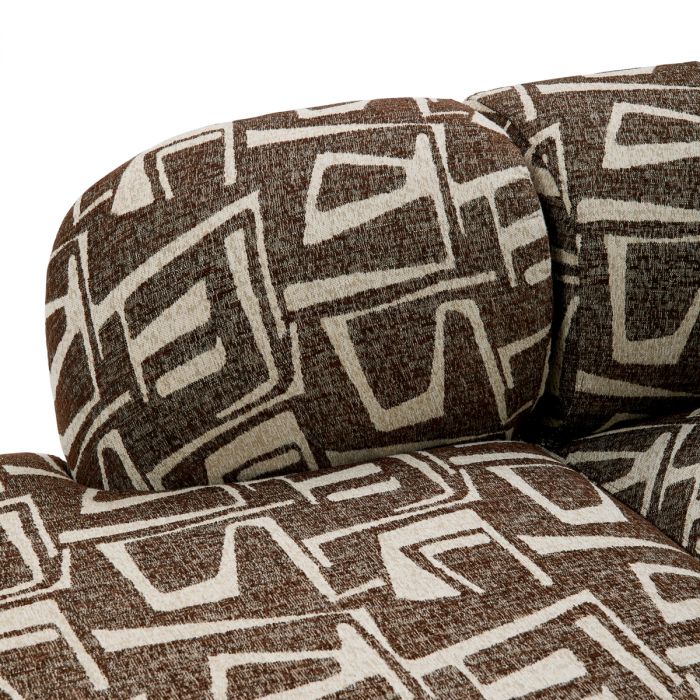 Sofa Björn L davenport dark brown