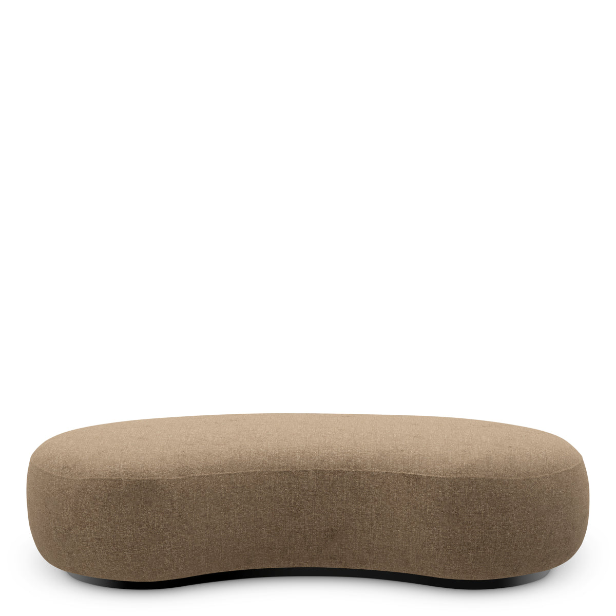 Hastings Brown Soft Curved Bench Björn